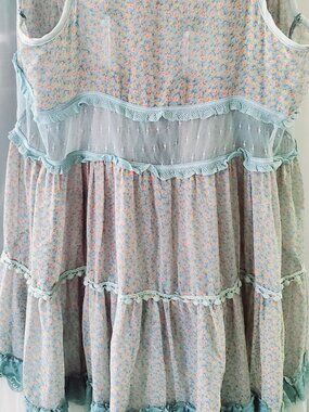 Sexy dress. Cecico brand. Size L. Seafoam green/ Dusty mint.See Through.